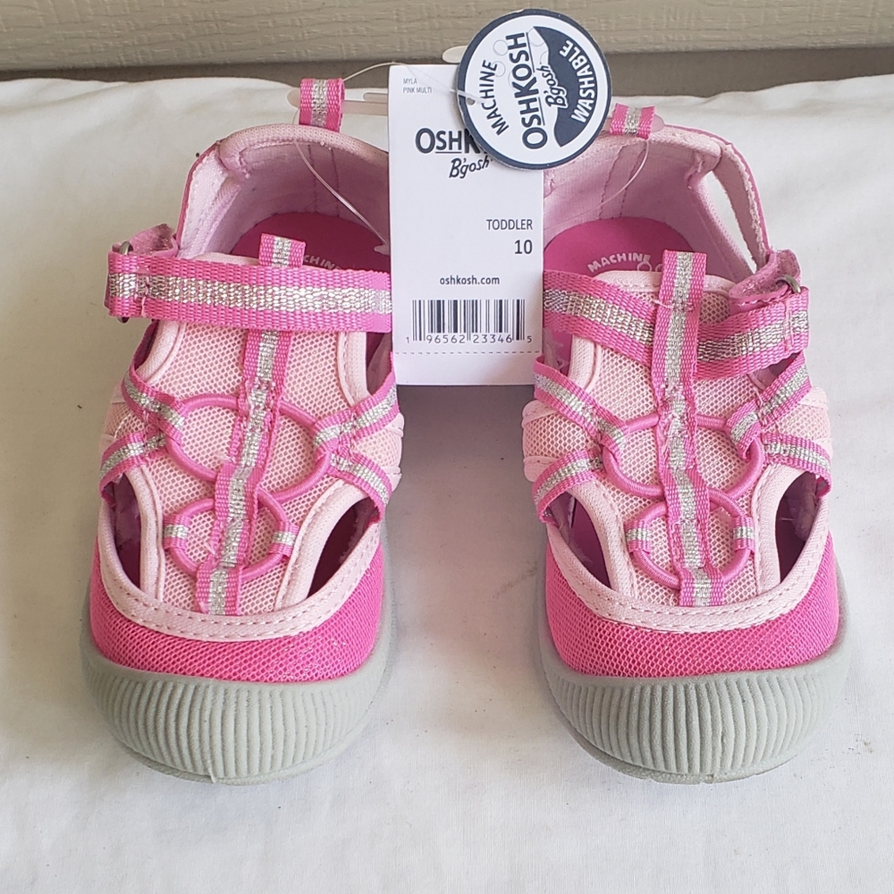 OshKosh B’gosh Girl's‎ Machine Washable Sandals Toddler - Picture 2 of 8